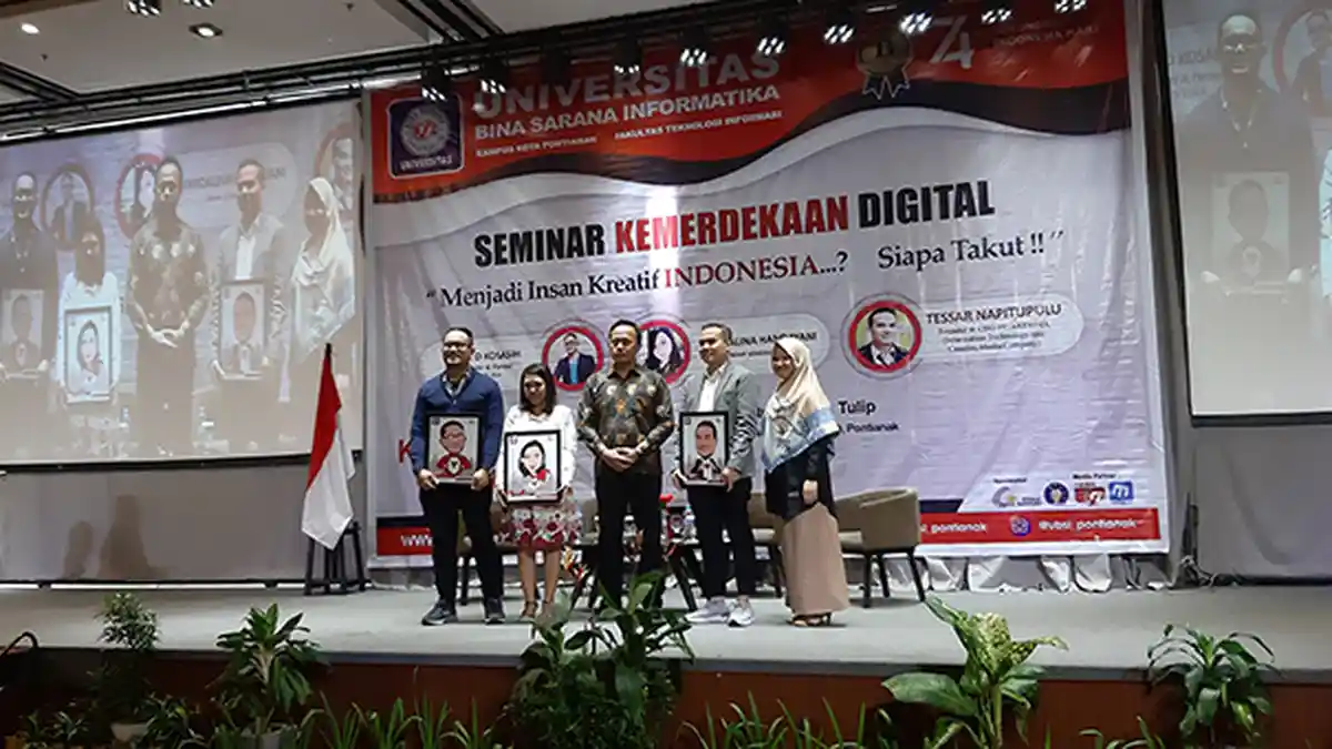 UBSI Kampus Pontianak Datangkan Pembicara Hebat di Seminar Kemerdekaan