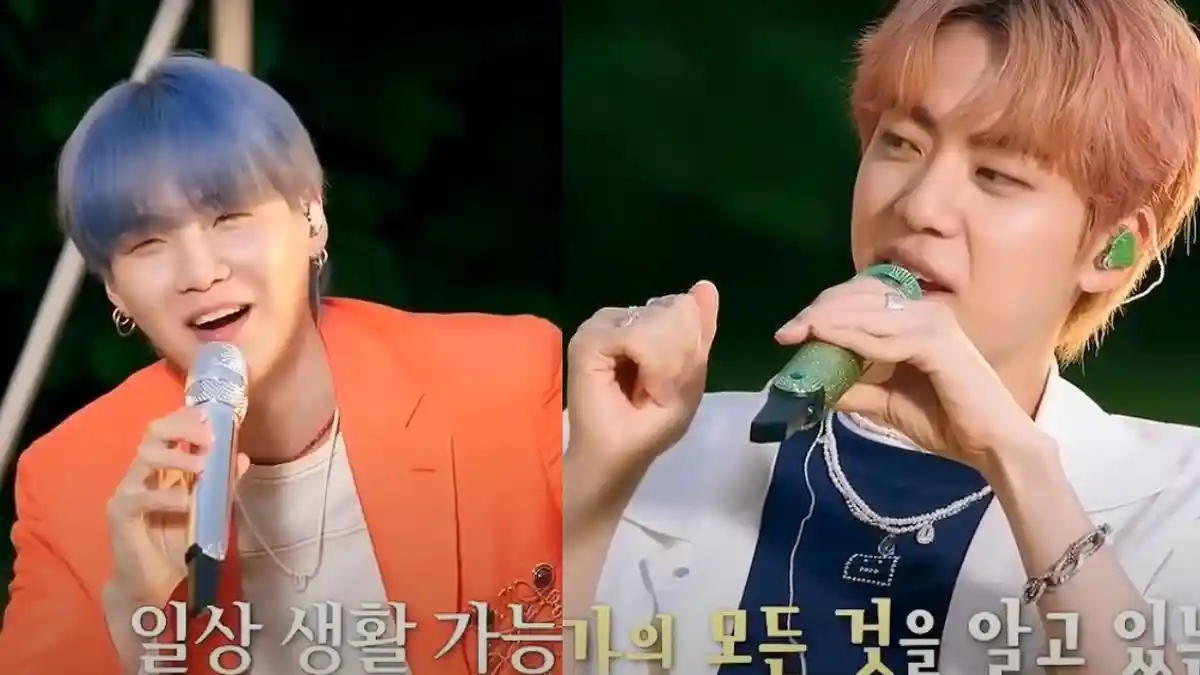 AKSI Kocak Jin Impersonasi Suga, Member BTS Auto Ngakak, Min Yoongi Protes: Aku Gak Sampe Segitunya!