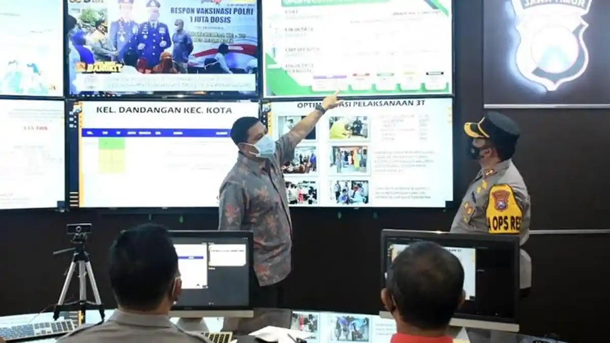 PPKM Darurat, Forkompinda Kota Kediri Berkolaborasi Menekan Laju Penyebaran Covid-19