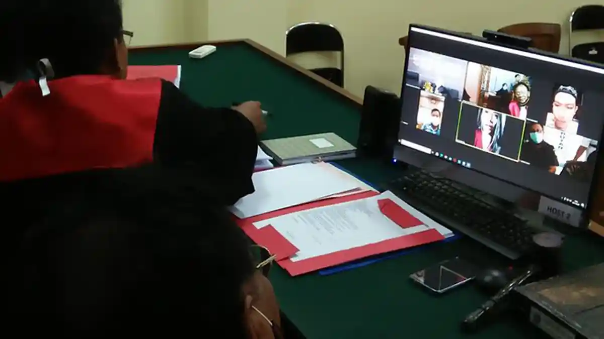 Sidang Perkara Prostitusi, Artis VS Akui Datang ke Lampung karena 