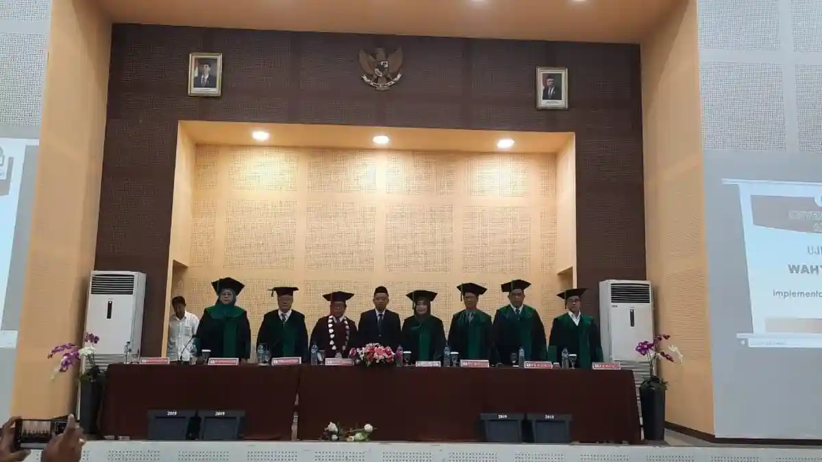 Dosen UIM Raih Gelar Doktor di UIN Alauddin Makassar Setelah Teliti Implementasi Pembelajaran Daring