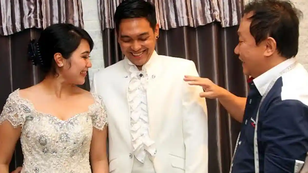 Gantengnya Donnie Ada Band dan Cantiknya Calon Istri Dalam Balutan Busana Pengantin