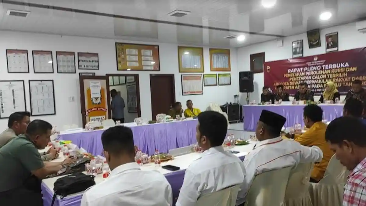 Hari ini KPU akan Umumkan 45 Nama DPRD Asahan Terpilih
