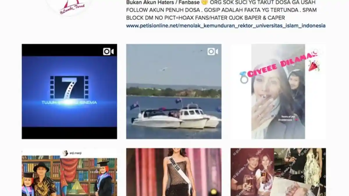 Mengenal Lambe Turah Lebih Dekat. Admin Sosial Media yang Selalu Bikin Gerah