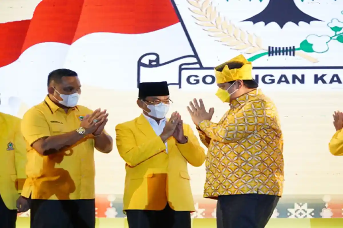 Airlangga Tegaskan  Golkar Bertekad Kuningkan Pulau Sumatera di Pemilu 2024