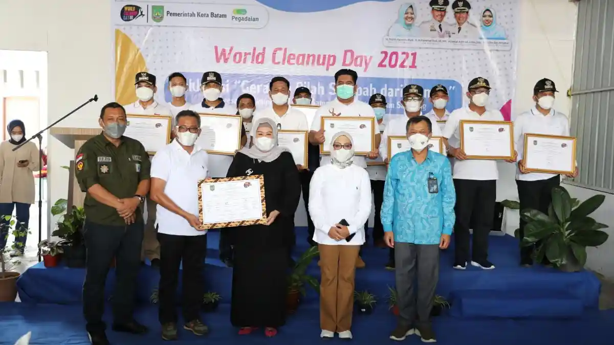 Wagub Kepri Dukung Gerakan Pilah Sampah dari Rumah, Peringatan World Cleanup Day