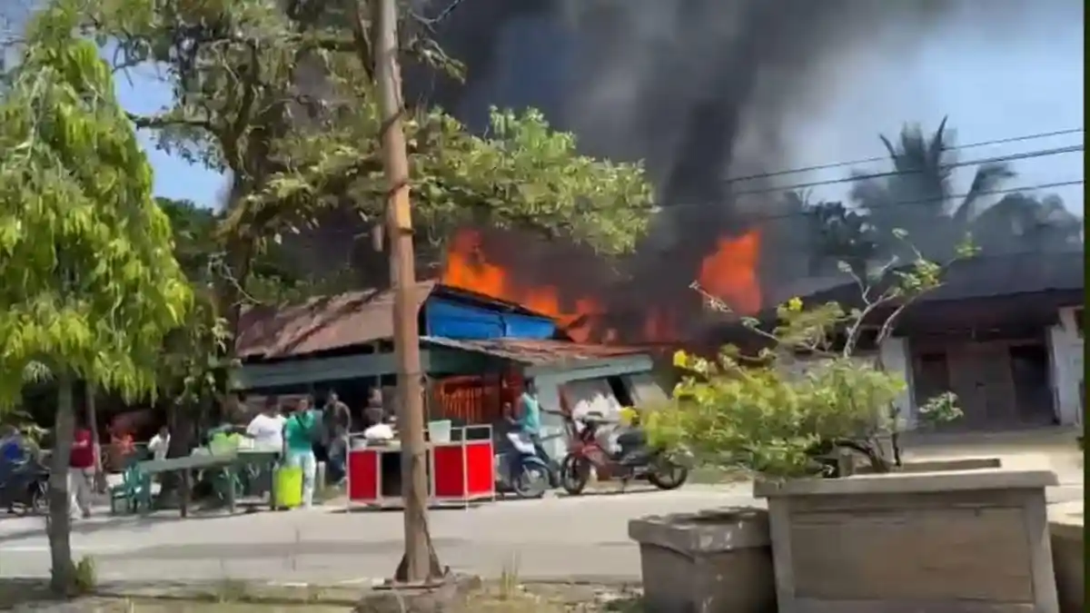 Ini Jumlah Korban Kebakaran Perumahan Dinas Perkebunan Aceh di Subulussalam