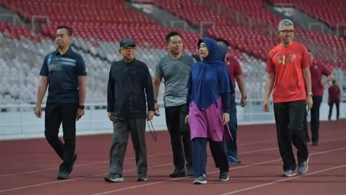 Jaga Kebugaran, Wapres Ma'ruf Amin Olahraga 5 Kali Seminggu