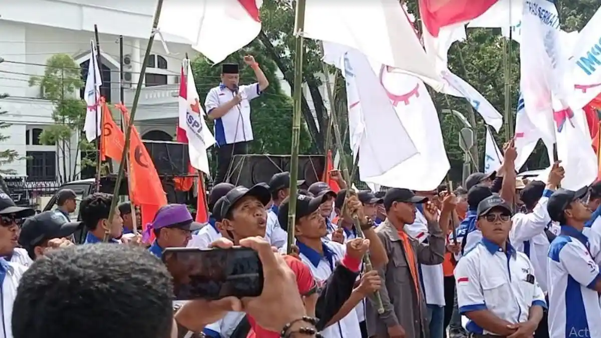 FSPMI Sumut Tuntut Pj Gubernur Revisi UMP Sumut Naik 15 Persen, Ancam Aksi Mogok Nasional