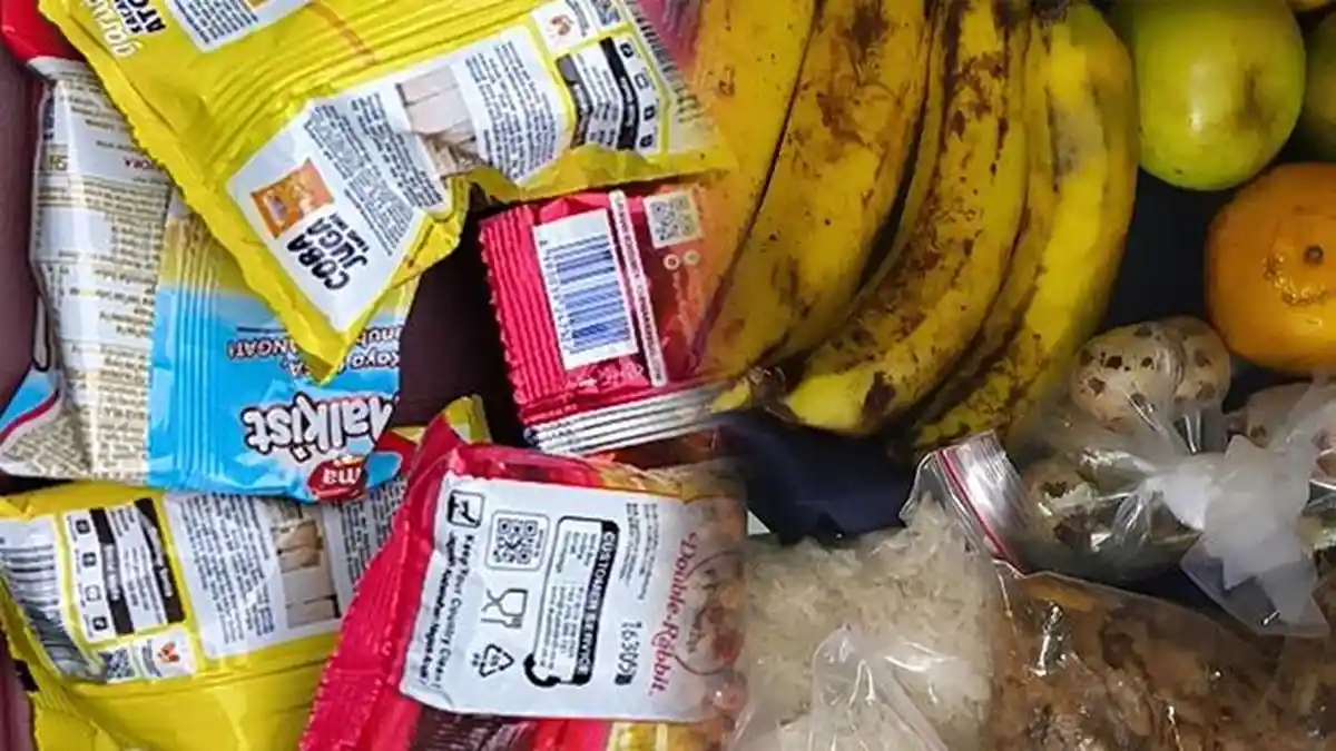 Menu MBG Tangsel Mendadak Viral: Makanan Hanya Ada Biskuit dan Buah, Kepsek Sampai Geleng-Geleng