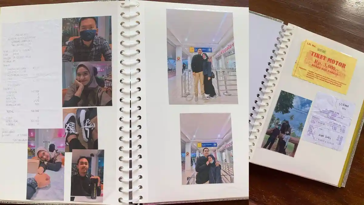 Viral Gadis Kumpulkan Nota, Tiket, dan Foto di Relationship Journal, hingga Ditonton 1,3 Juta Kali
