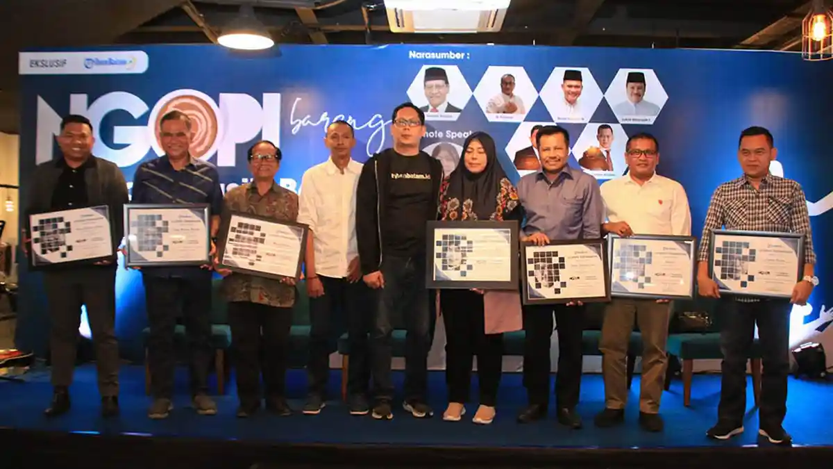 6 Bakal Calon Walikota Batam Kupas Nasib Batam saat Ngopi Bareng Tribun