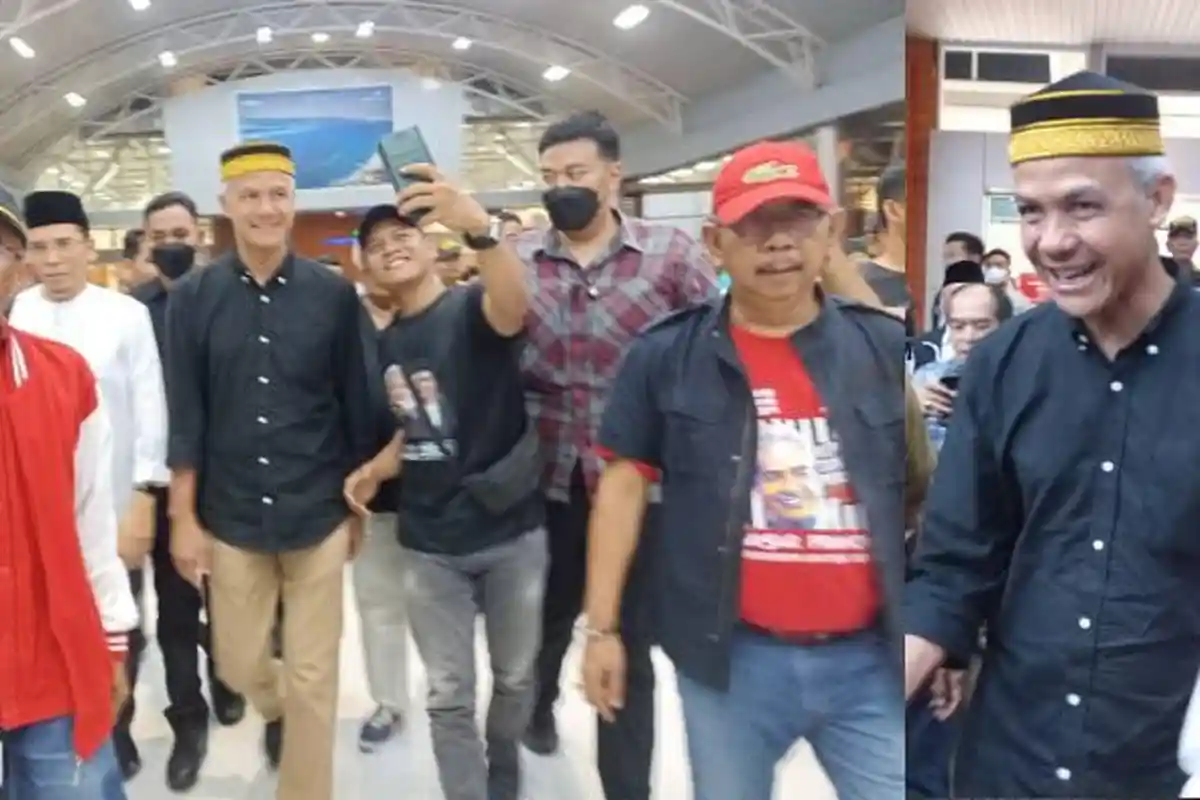 Teriakan 'Ganjar Presiden' Menggema di Lombok, Ganjar Malam Mingguan Bareng Pemuda di Mataram