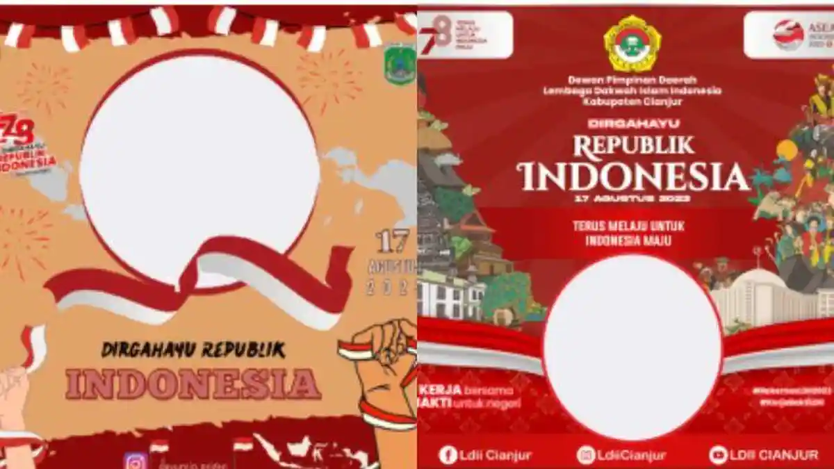 50 Link Twibbon HUT RI 78 dan Cara Buat, Lengkap Desain Logo Resmi 17 Agustus 2023