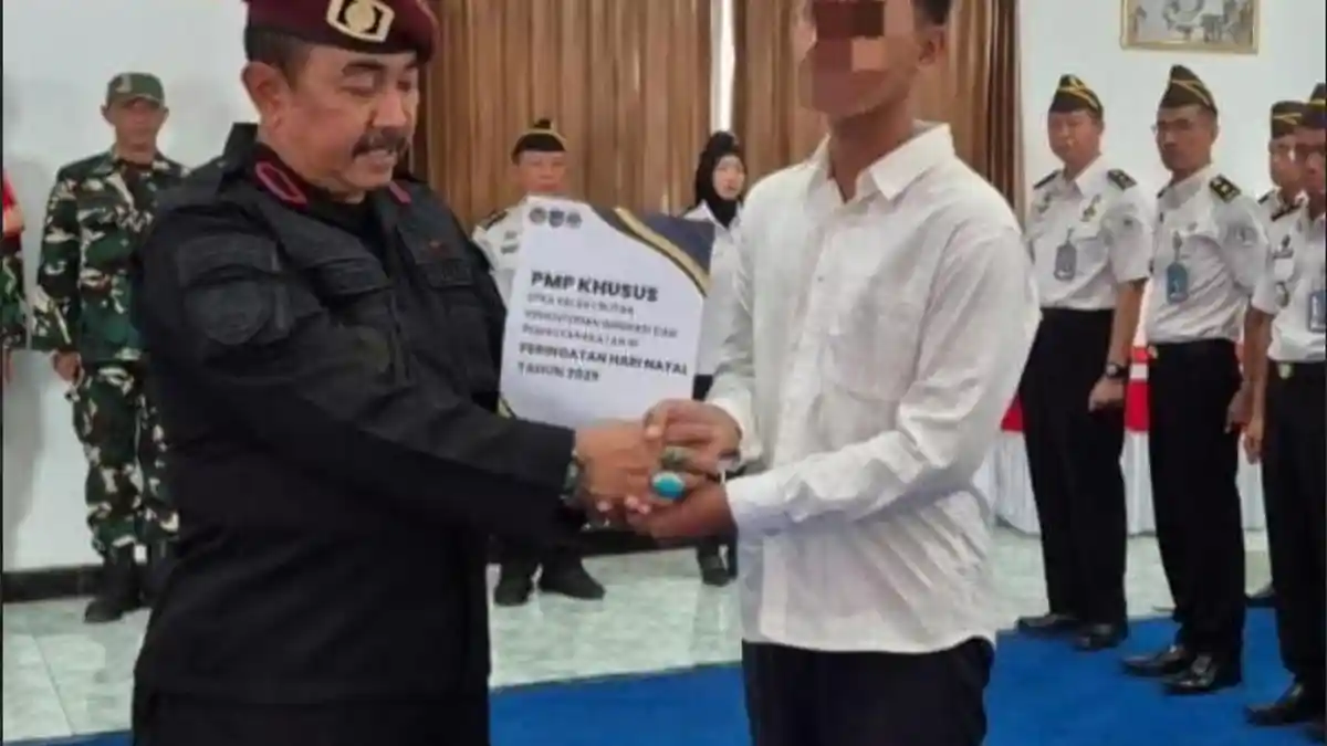 Satu Anak Binaan di LPKA Blitar dapat Remisi Khusus 15 Hari Saat Momen Hari Natal