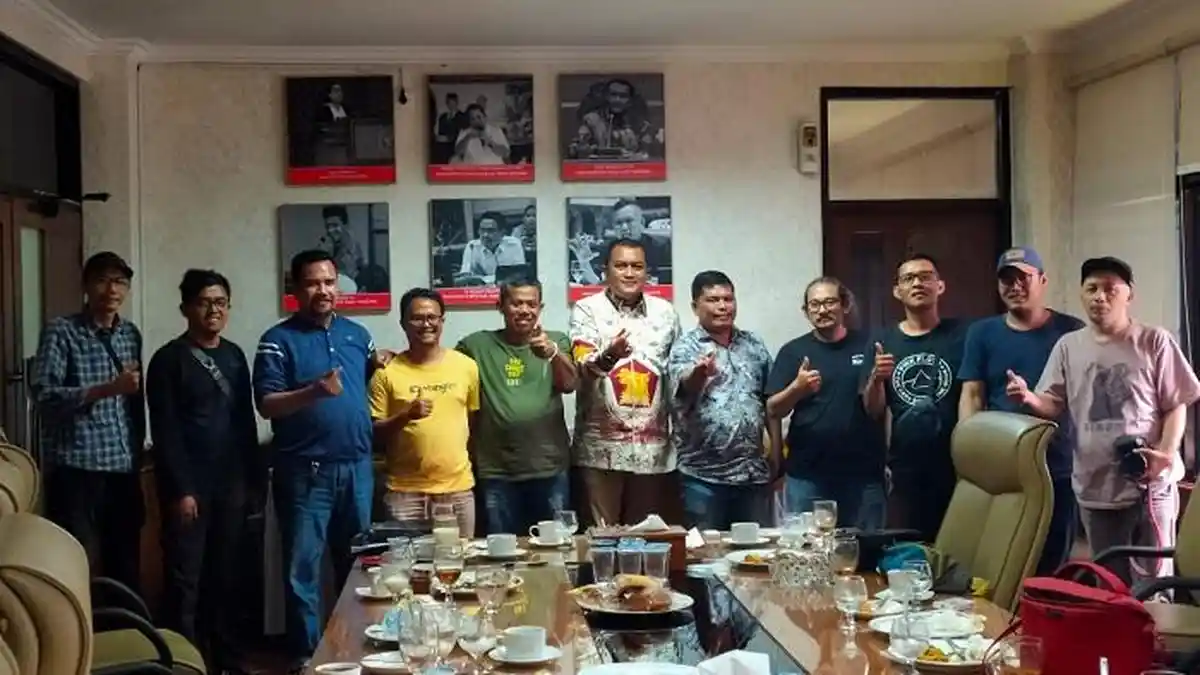 Audiensi Dengan Jaringan Jurnalis Bogor, Rudy Susmanto Tekankan Pentingnya Jurnalisme Profesional