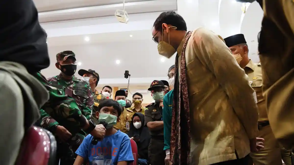 Mendikbudristek Pantau Percepatan Penuntasan Vaksinasi PTK di Provinsi Jambi