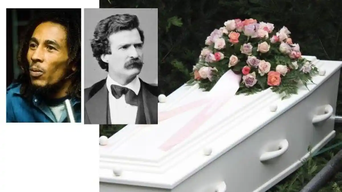 Para Pesohor Ini Tahu Persis Kapan Kematian Mereka Datang dan Terbukti, Ada Mark Twain & Bob Marley