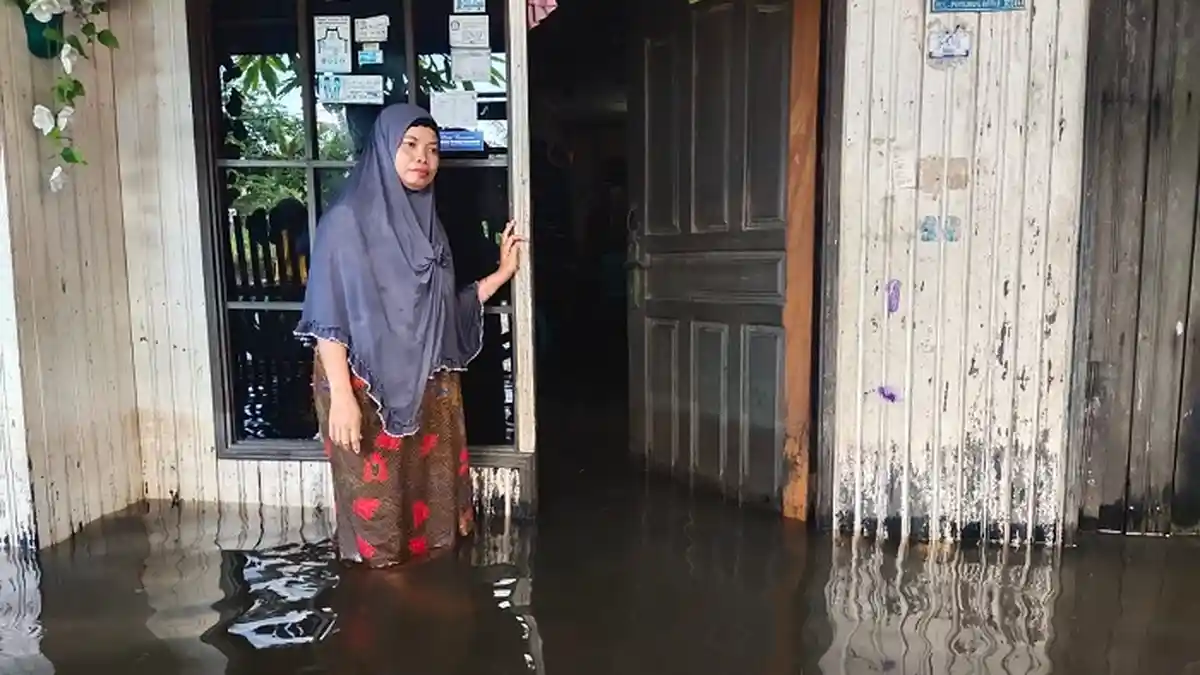 Banjir Rob Melanda Banjarmasin, Dinkes : Penyakit Dermatitis Paling Banyak Dikeluhkan Warga