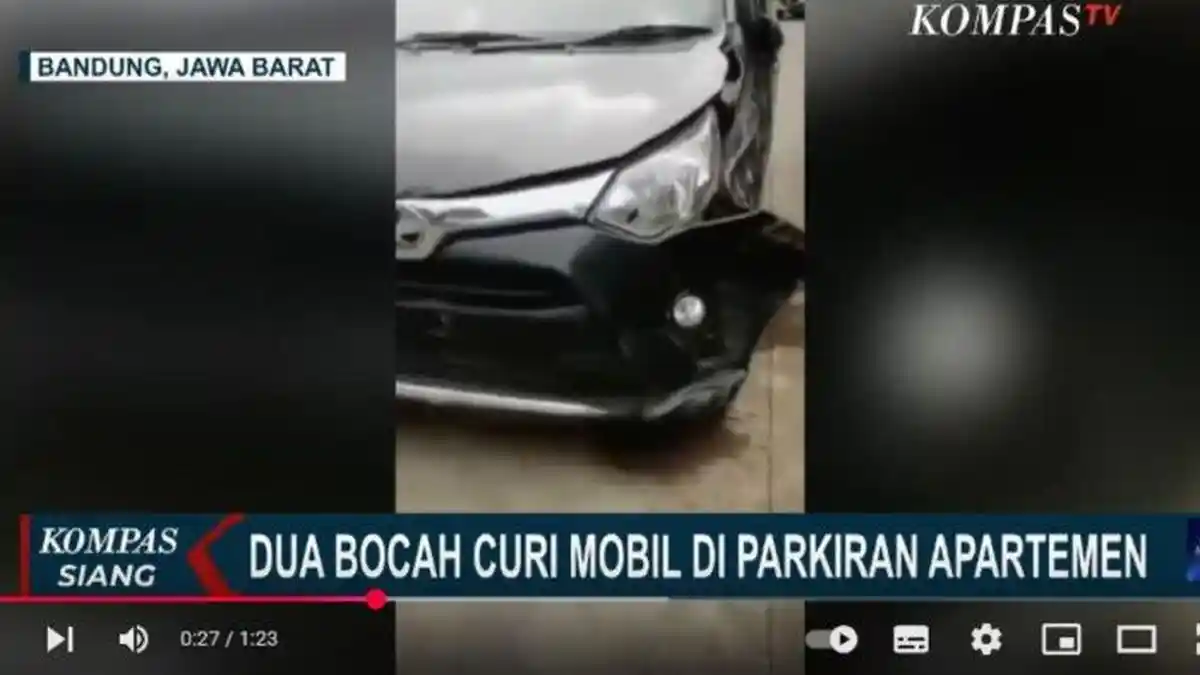 Pantas Bisa Dicuri 2 Bocah, Mobil Hilang di Apartemen Ternyata Sedang Dipanaskan, Ini Kronologinya