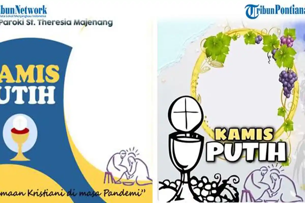 Download Twibbon Kamis Putih 14 April 2022 Gratis dari twibbonize.com