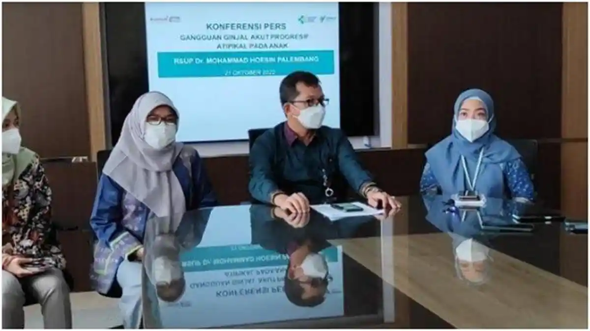 Pasien Suspect Gagal Ginjal Akut Anak di Palembang Boleh Pulang Hari Ini, Penjelasan Dokter RSMH