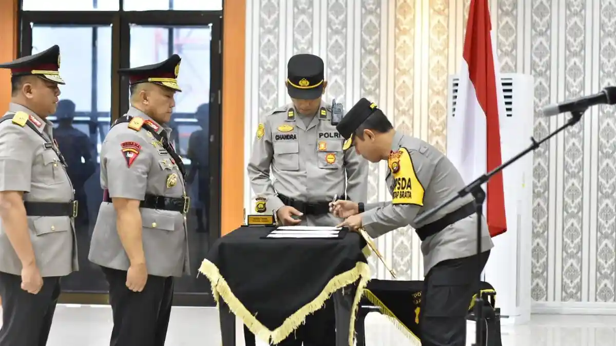 Brigjen Edi Mardianto Resmi jadi Wakapolda, Kapolda Jambi Pimpin Serah Terima Jabatan
