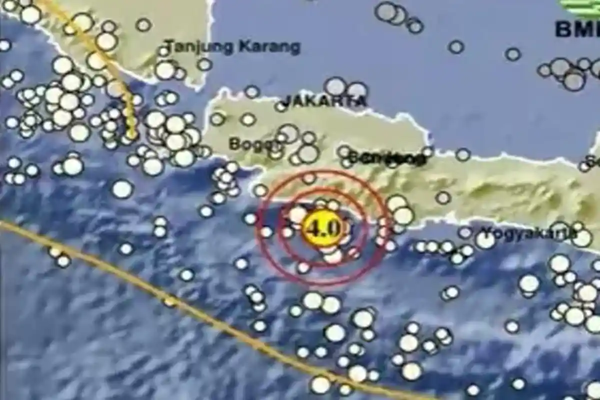Baru Saja! Info Gempa Terkini BMKG Hari Ini Kabupaten Bandung, Pusat Gempa 2 Menit yang Lalu Jabar