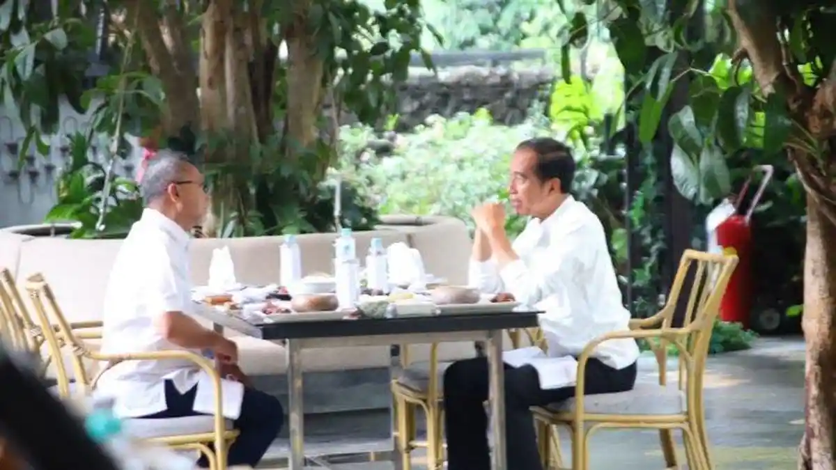 Penjelasan Jokowi soal Maraton Bertemu Prabowo, Airlangga, dan Zulhas : Libur Juga, Makan Juga