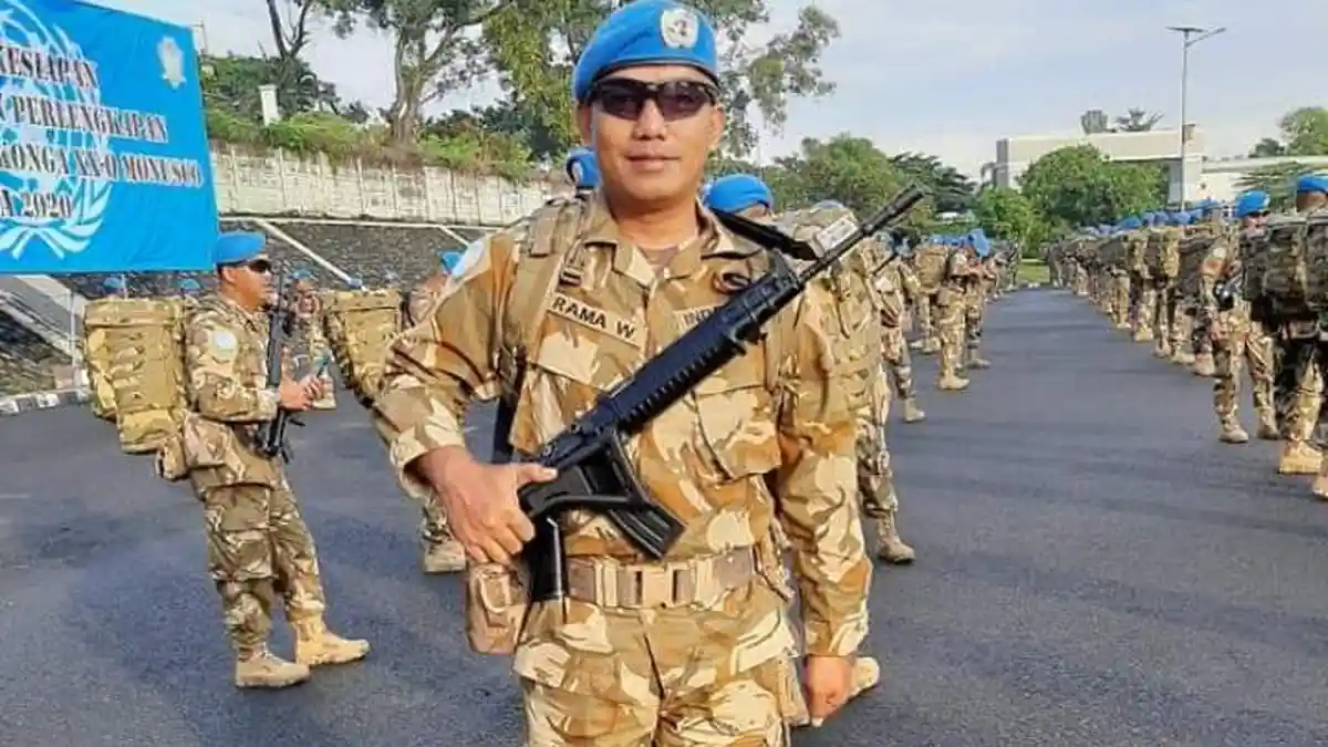 Sosok Prajurit TNI-AD Gugur di Kongo Putra Simalungun, Serma Rama Wahyudi Tinggalkan 3 Anak