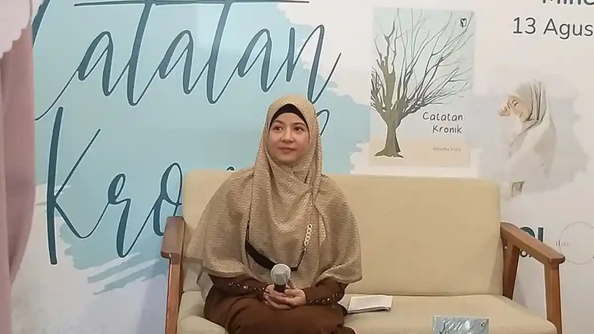 Natasha Rizky Hobi Menulis Sejak SMP