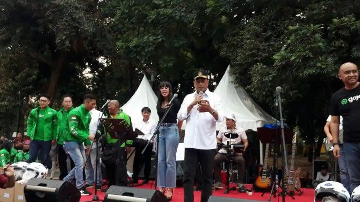 Driver Ojol di Kumpul di GBK, Menhub Budi Karya: Jangan Demo, Cari Kompromi