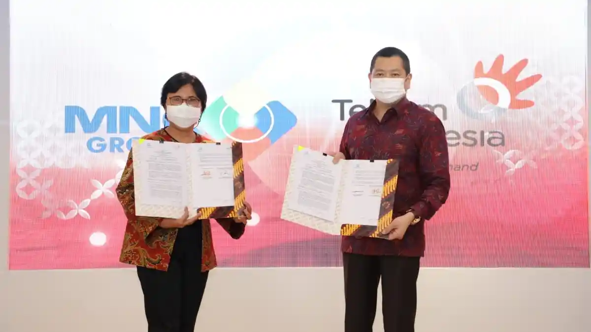 PT Telkom dan MNC Group Resmi Jalin Kerjasama, Tayangan Indihome TV Kini Makin Beragam