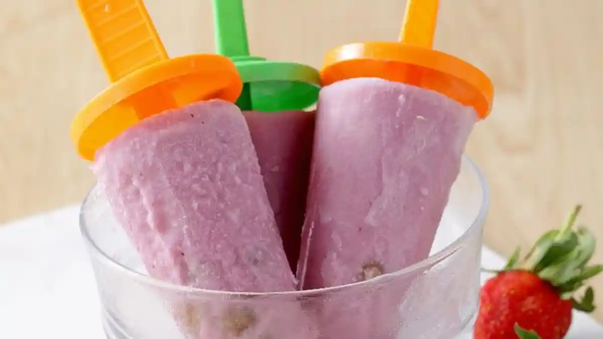 Resep Es Loli Yoghurt Blueberry dan Cara Membuatnya, Bisa Kita Buat Bareng Si Kecil