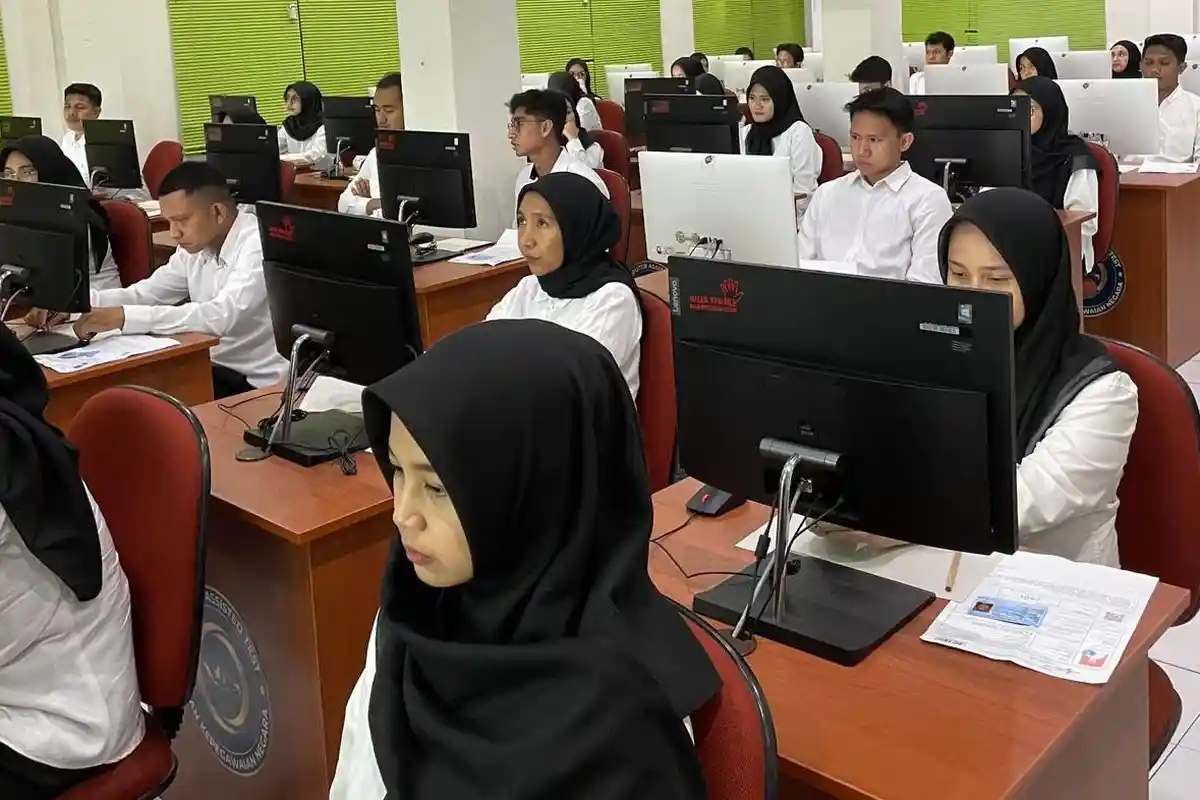 13 Peserta SKD CPNS BKKBN Malut Bersaing dalam Tes SKB