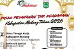 Disnaker Kabupaten Malang Buka Posko Pelayanan THR 2026