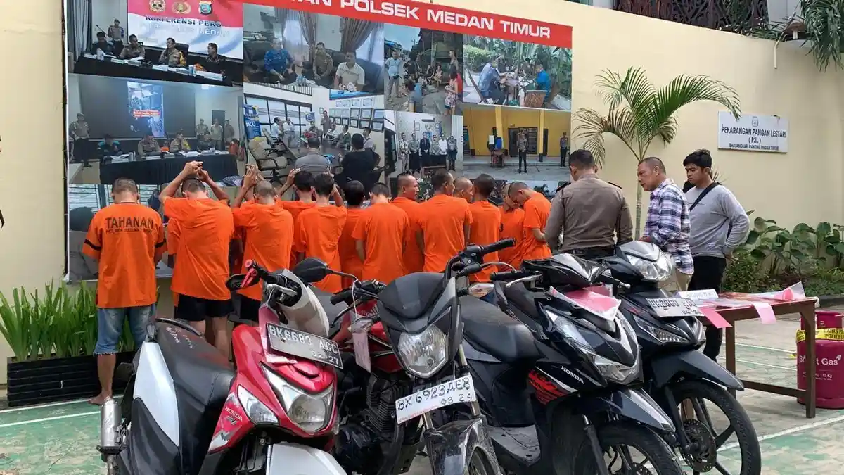 Belasan Bandit Jalanan Diciduk Polisi, Saat Operasi Sikat, Empat Diantaranya Pelaku Narkoba