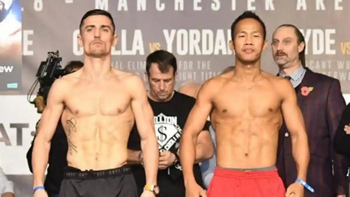 Daud Yordan Kalah Angka dari Anthony Crolla, Saksikan Tayangan Ulang Pertandingannya