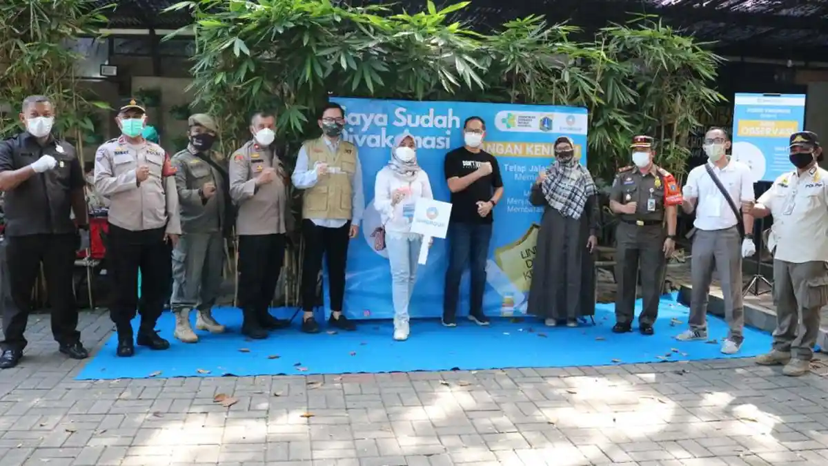 Akselerasi Program Nasional, Simgroup Gandeng Polda Metro Jaya Gelar Vaksinasi Massal