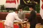 Presiden Lantik Pimpinan dan Dewas KPK