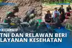 VIDEO Terobos Pedalaman, TNI-Relawan Obati Korban Banjir Gayo Lues