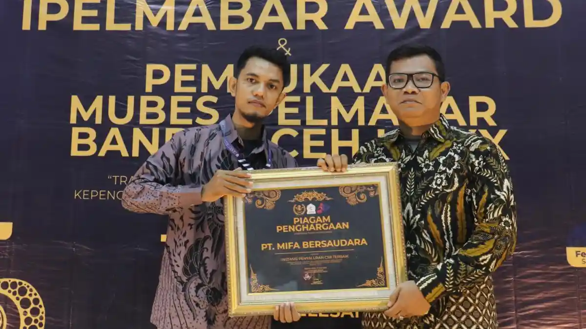 Ipelmabar Banda Aceh Akui Pengelolaan CSR PT Mifa Bersaudara Sangat Baik