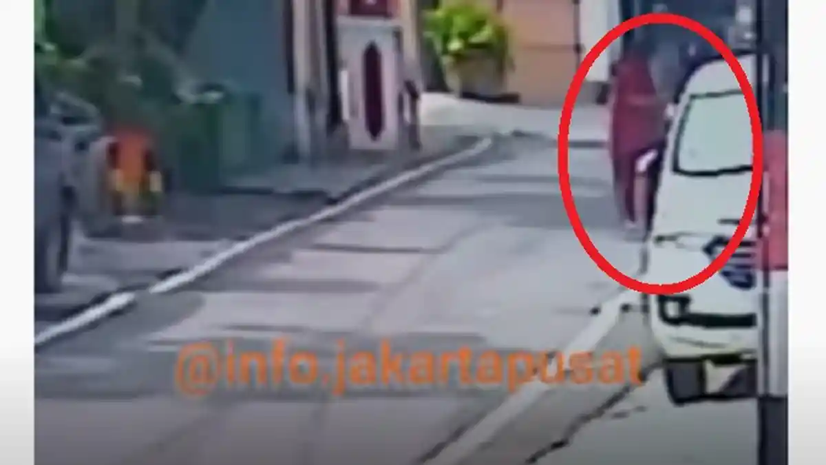 Detik-detik Begal Payudara Beraksi di Kemayoran, ART Jadi Korbannya