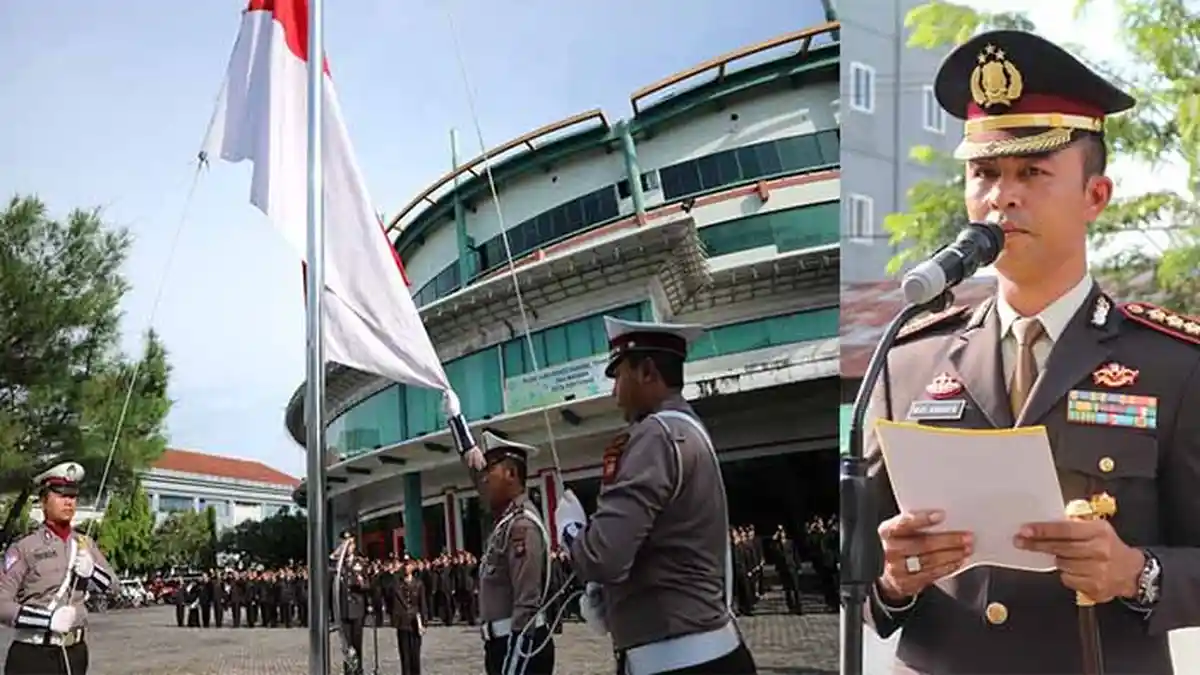 Pimpin Upacara Peringatan Lahirnya Pancasila, Ini Pesan Kapolresta Pontianak