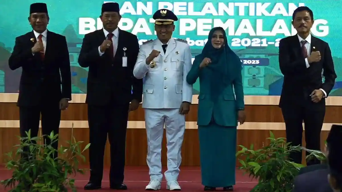 Sah, Mansur Hidayat Resmi Dilantik Jadi Bupati Pemalang Sisa Masa Jabatan 2021-2026