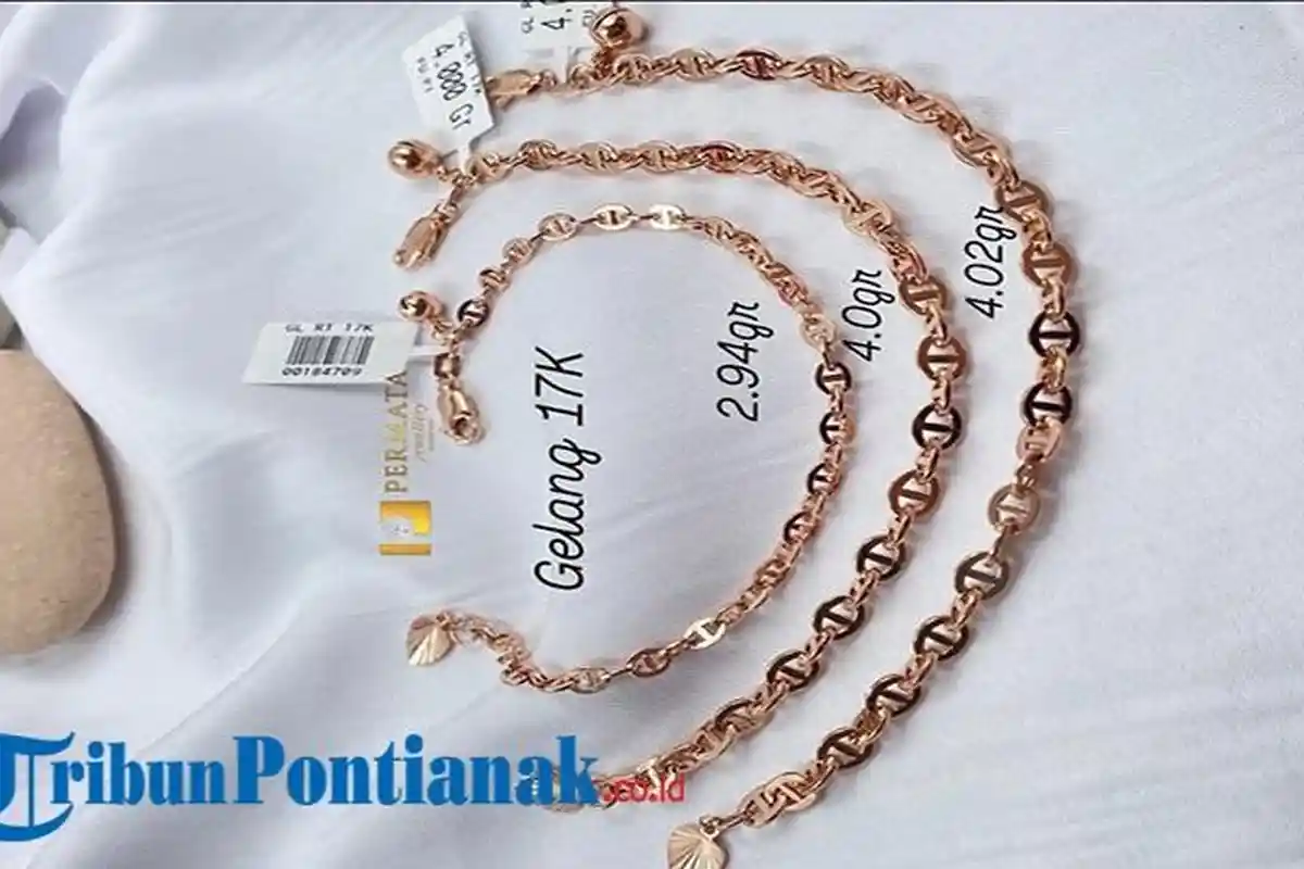 Harga Emas di Pontianak Hari Ini, Toko Mas Permata Masih Tawarkan Harga yang Sama