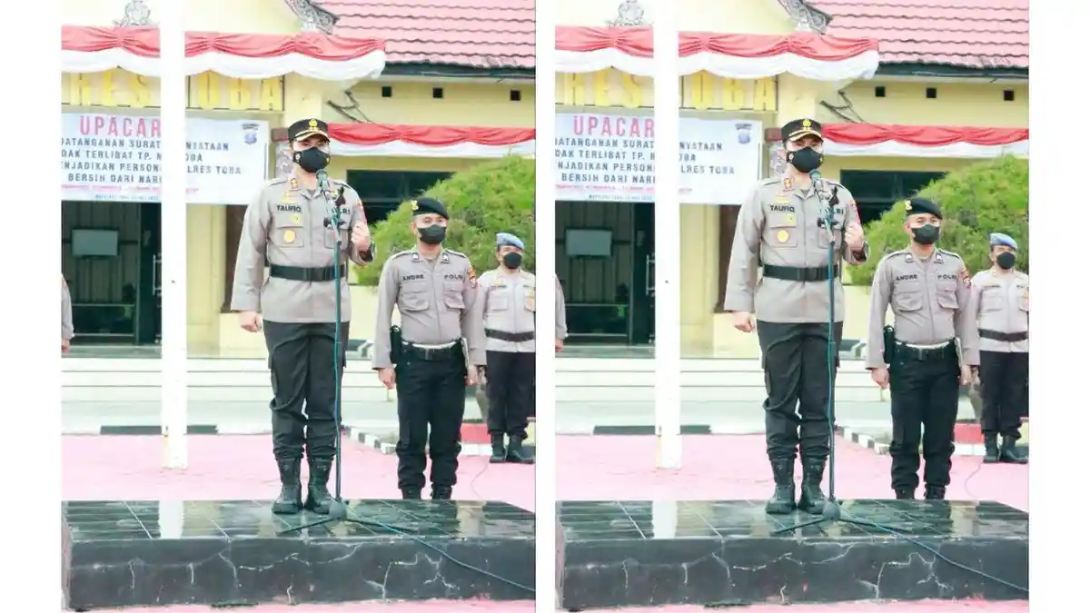 AKBP Taufiq Hidayat Komitmen Bersihkan Narkoba di Kabupaten Toba