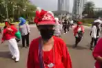 Pembentangan Bendera Merah Putih Raksasa