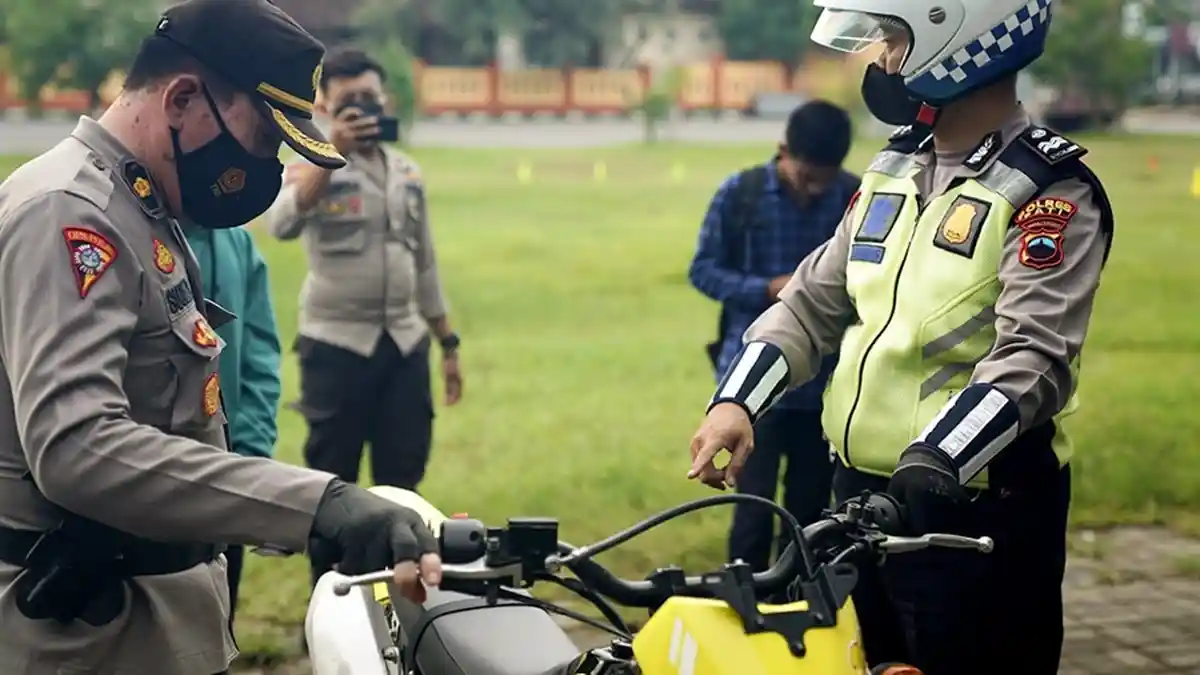 43 Pengendara Kena Tilang - Hasil Razia Knalpot Brong di Kabupaten Pati