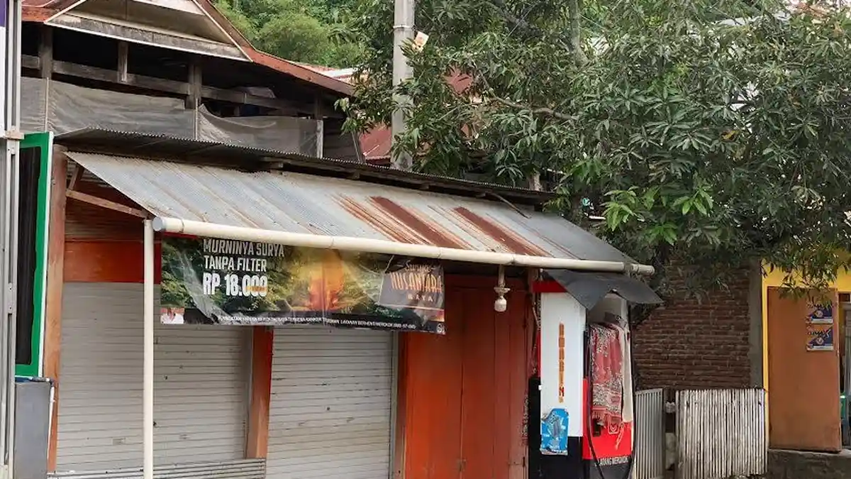 Potret Rumah Ambo Tennang Pemilik Mobil Terbakar di SPBU Wajo, Punya Usaha Pertamini